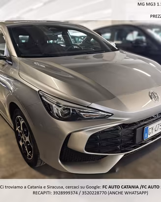 MG MG3 1.5 116CV COMFORT 2025 - PARI AL NUOVO