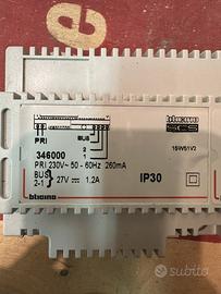 BTICINO 346000 ALIMENTATORE PER IMPIANTI AUDIO VID