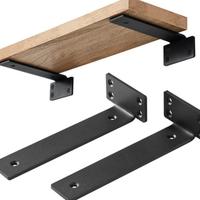 Staffe metallo pesanti per mensole. 