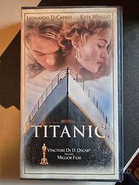 Videocassetta VHS film TITANIC