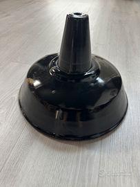 Lampadario industriale vintage