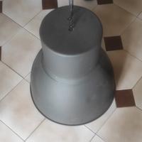 Lampadario metallo nero