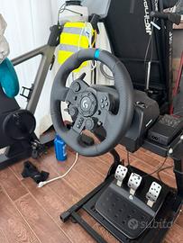 Logitech G923 PS5 / PS4 / PC  + Struttura supporto