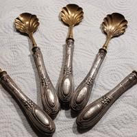 Antichi cucchiaini argento 800