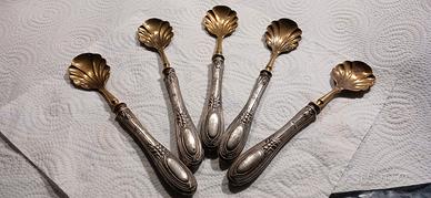 Antichi cucchiaini argento 800