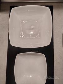 servizio piatti quadrati 