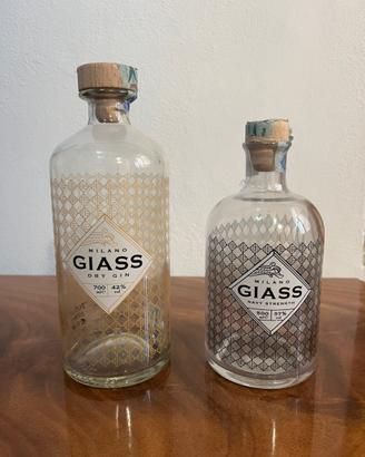 Bottiglie vuote Giass Milano dry gin