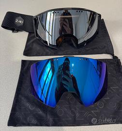 maschera da sci/snowboard + lente extra