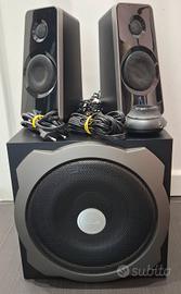 Set di altoparlanti con subwoofer Trust Tytan 2.1