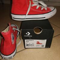 Converse All star, bambino/a, rosse, n. 30