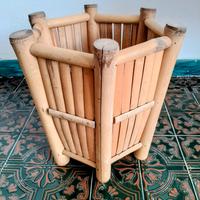 Portavaso il legno di bambù