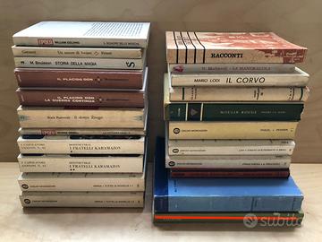 Libri letteratura (Orwell, Levi, D'Annunzio, &Co)