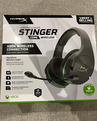 Hyperx cuffia gaming Xbox wireless