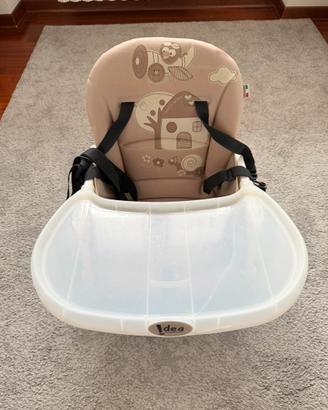 rialzo da sedia con vassoio Idea Baby