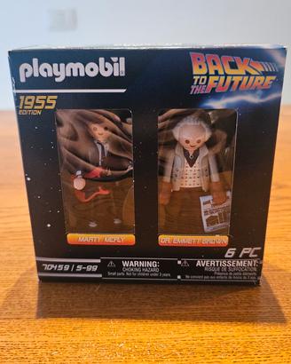 playmobile ritorno al futuro sigillato 70459