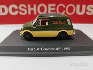 Modellino Fiat 500 Commerciale 1/43