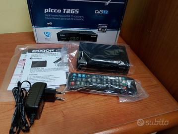 Decoder digitale terrestre Edision  Picco t265