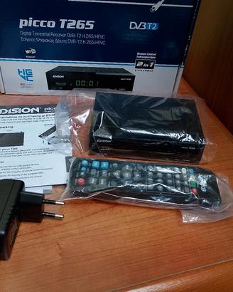 Decoder digitale terrestre Edision  Picco t265