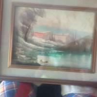 Quadri del pittore Onnis padre e altri quadri 