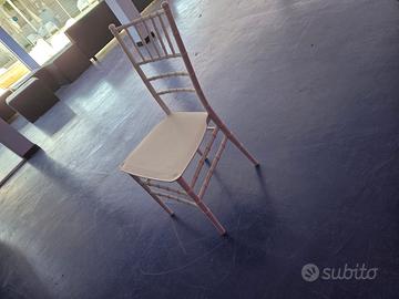 Sedia Chiavarina Bianca per Eventi / Matrimoni