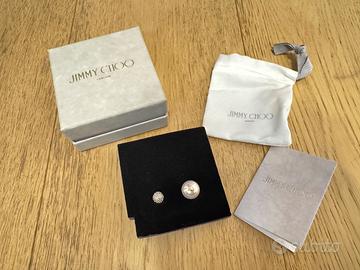 Orecchini Jimmy Choo made in italy Auri Studs