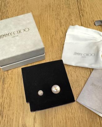 Orecchini Jimmy Choo made in italy Auri Studs