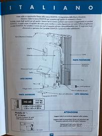 Panca multifunzione Domyos HG 60-2