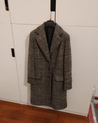 cappotto donna spigato 