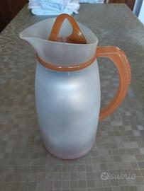 Caraffa thermos vintage in plastica satinata