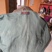 chiacca in pelle marrone