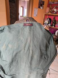 chiacca in pelle marrone