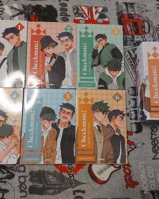 Checkmate! - 6vv + box (n.1 con firma e sketch)