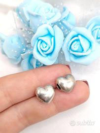 Due Clip cuore originali pandora  in argento 925 