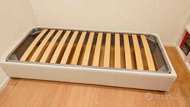 GIROLETTO 90X190 CON RETE E MATERASSO