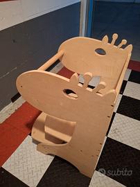 Sgabello montessoriano per bambini