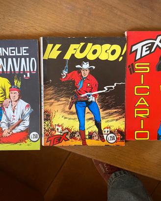 Lotto 20 Fumetti TEX Gigante Anni ’70-’80 Vintage