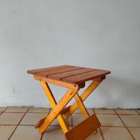 set 4 sgabelli in legno richiudibili