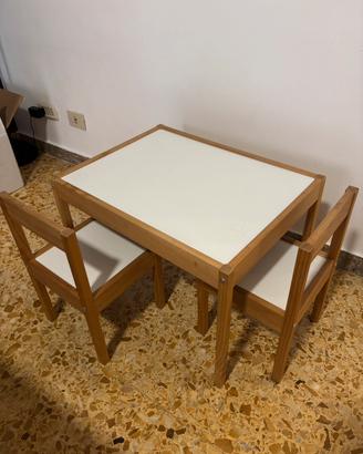 Tavolino ikea bambini con sedie