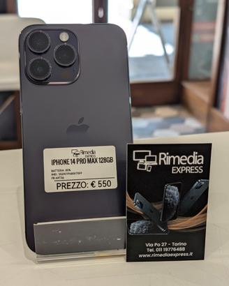 iPhone 14 Pro Max 128GB usato garanzia 