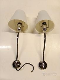 Applique Da Parete Struttura Acciaio Lucido Paralu