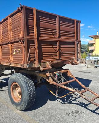 Rimorchio Bertuola 80 Q.li