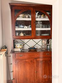 MOBILE IN LEGNO CON VETRINETTA