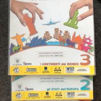 Fare Geografia Insieme classi 1-2-3 media+atlanti