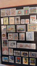Rara collezione di francobolli 