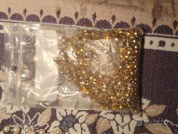 Scarti orafi argento 925/componenti per hobbisti