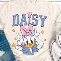 T-SHIRT DI COTONE IN 3D DISNEY DAISY DUCK