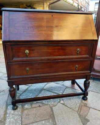 antico scrittoio con 2 casserri