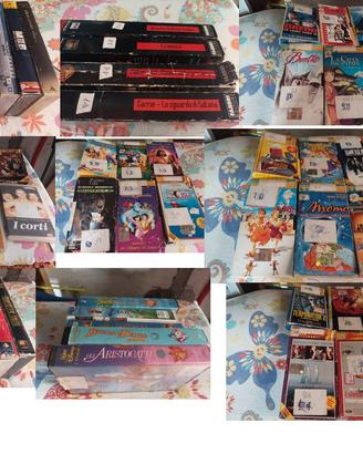  VHS + VIDEOREGISTRATORE 