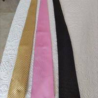 Tris di cravatte firmate Giorgio Mariani.