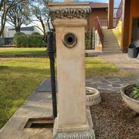 Fontana in ghisa da giardino